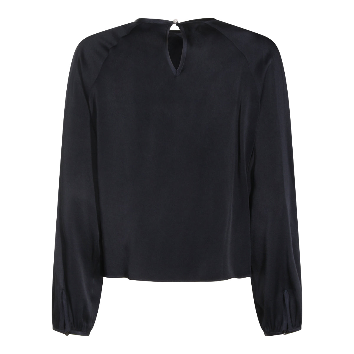 NAVY VISCOSE TOP
