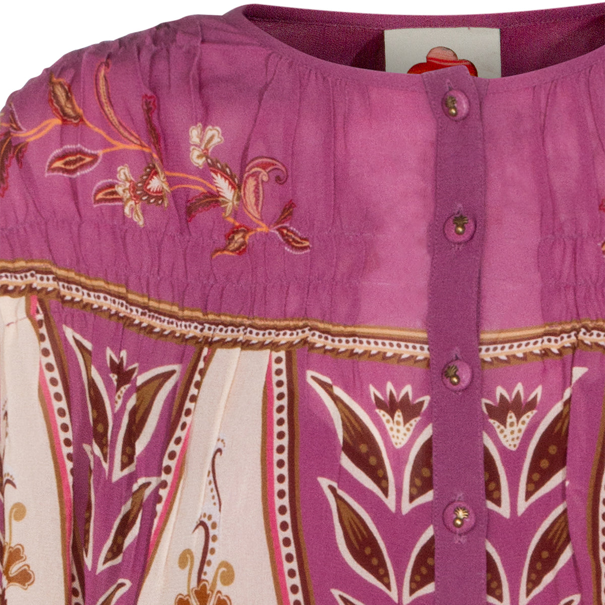 PURPLE VISCOSE TOP