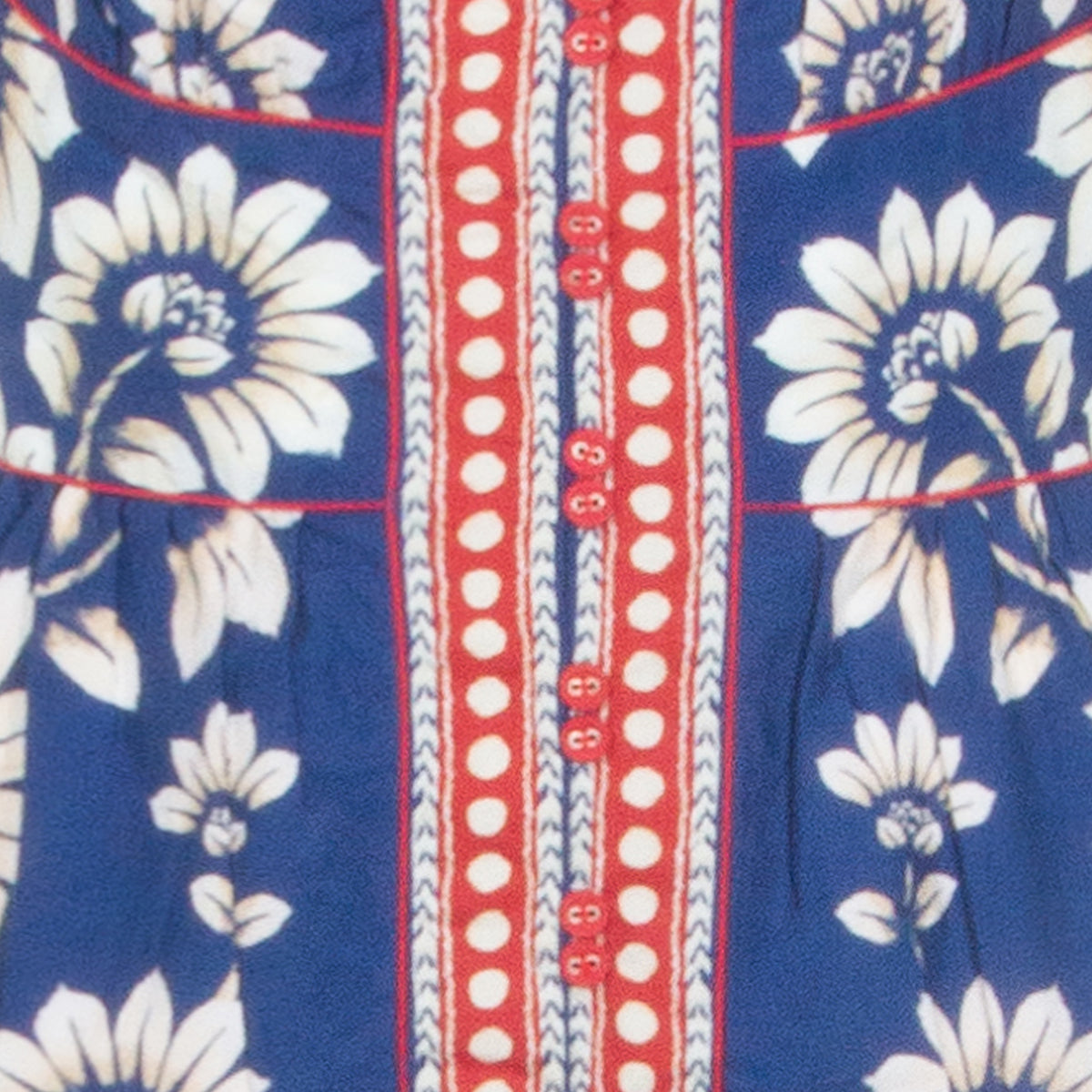 BLUE COTTON DRESS