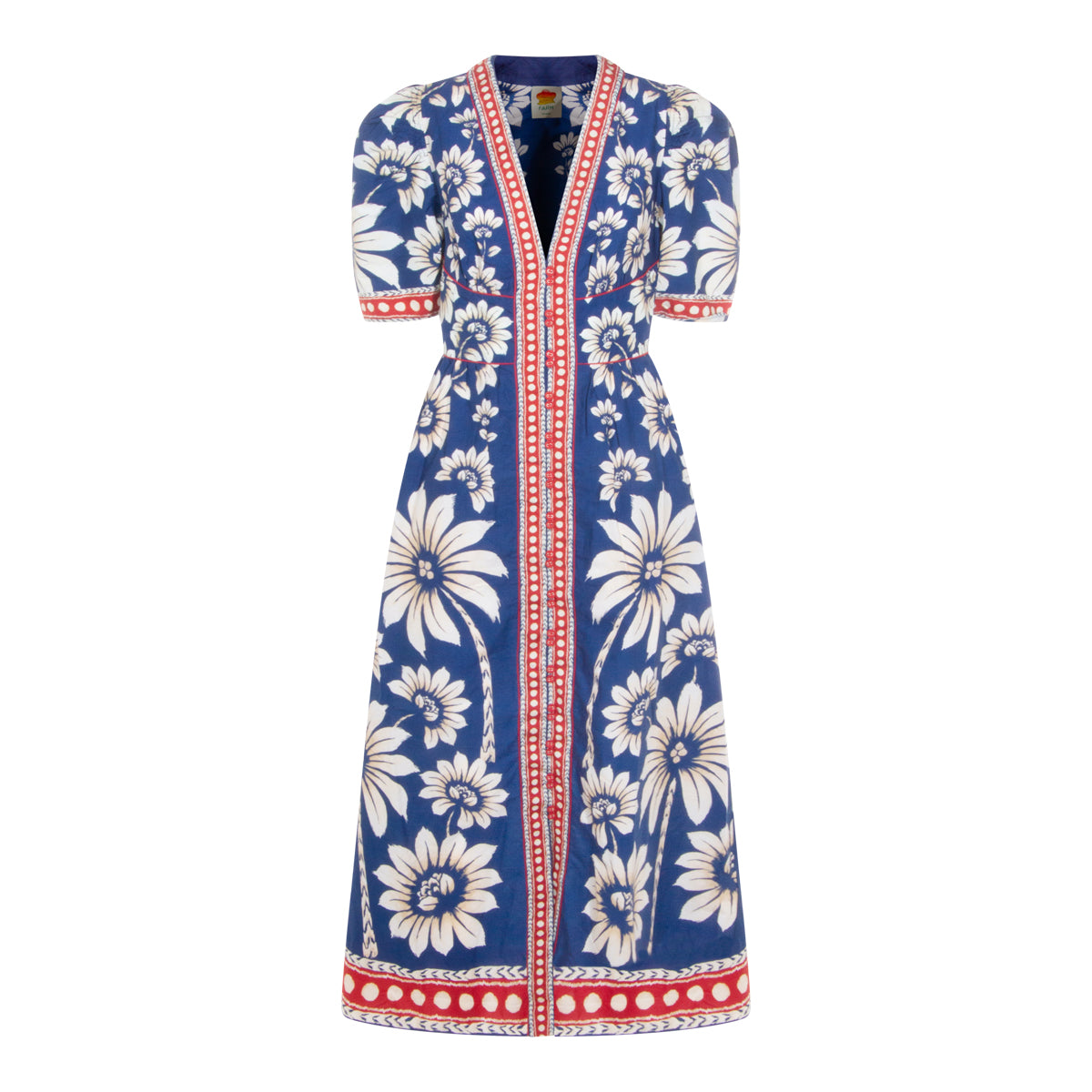 BLUE COTTON DRESS