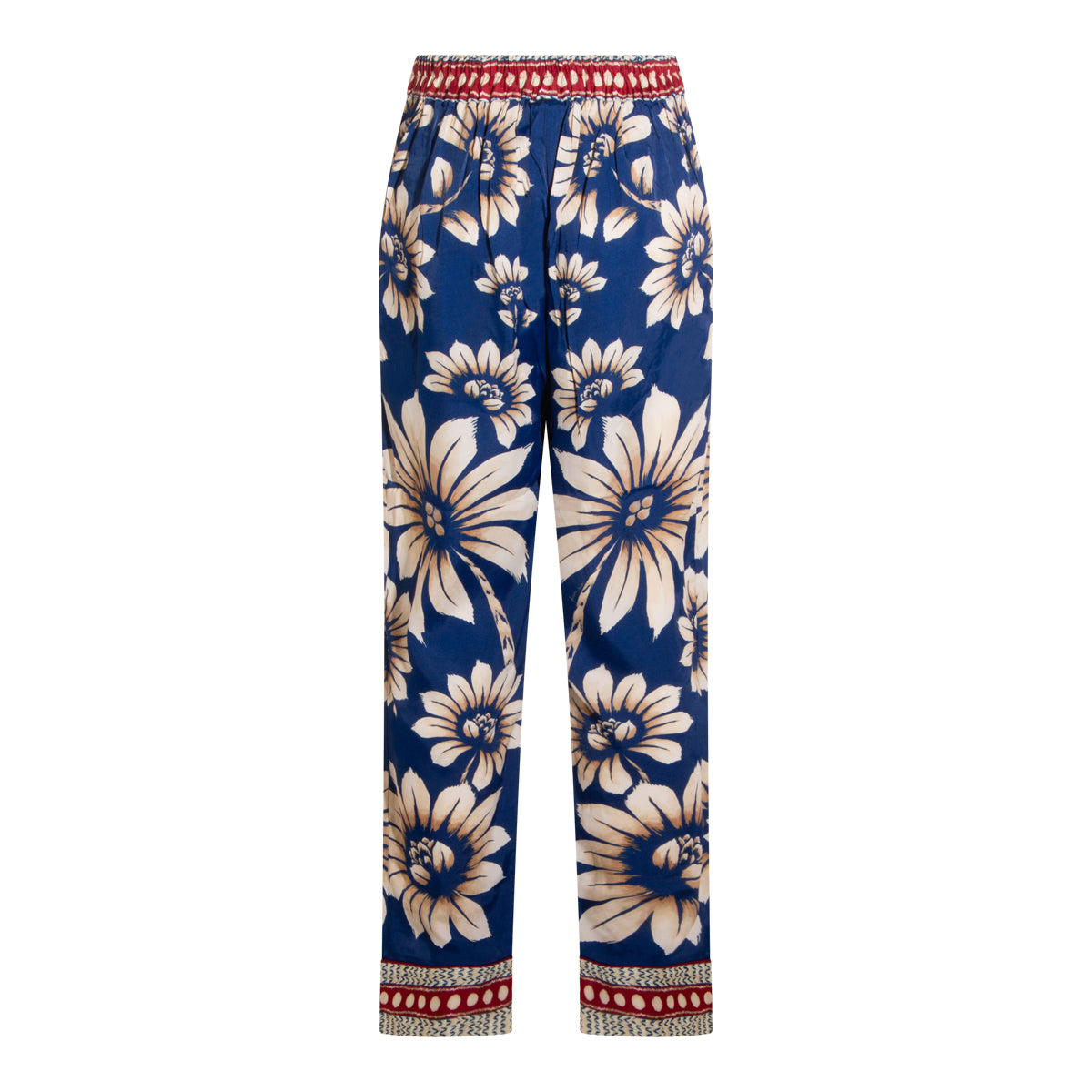 BLUE VISCOSE PANTS