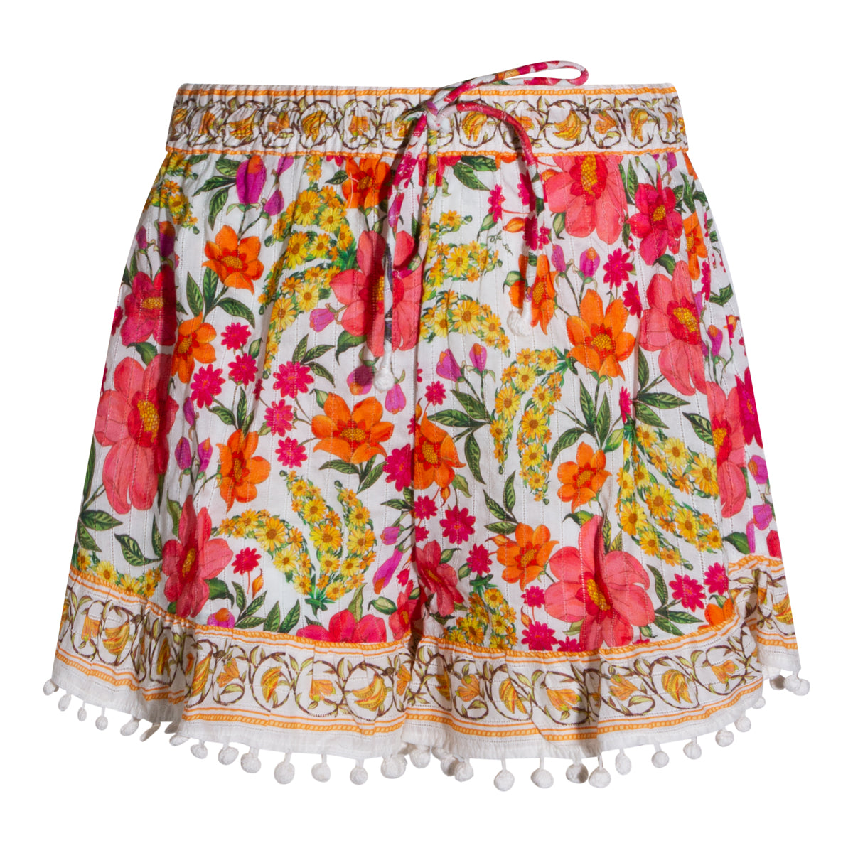 PINK COTTON SHORTS