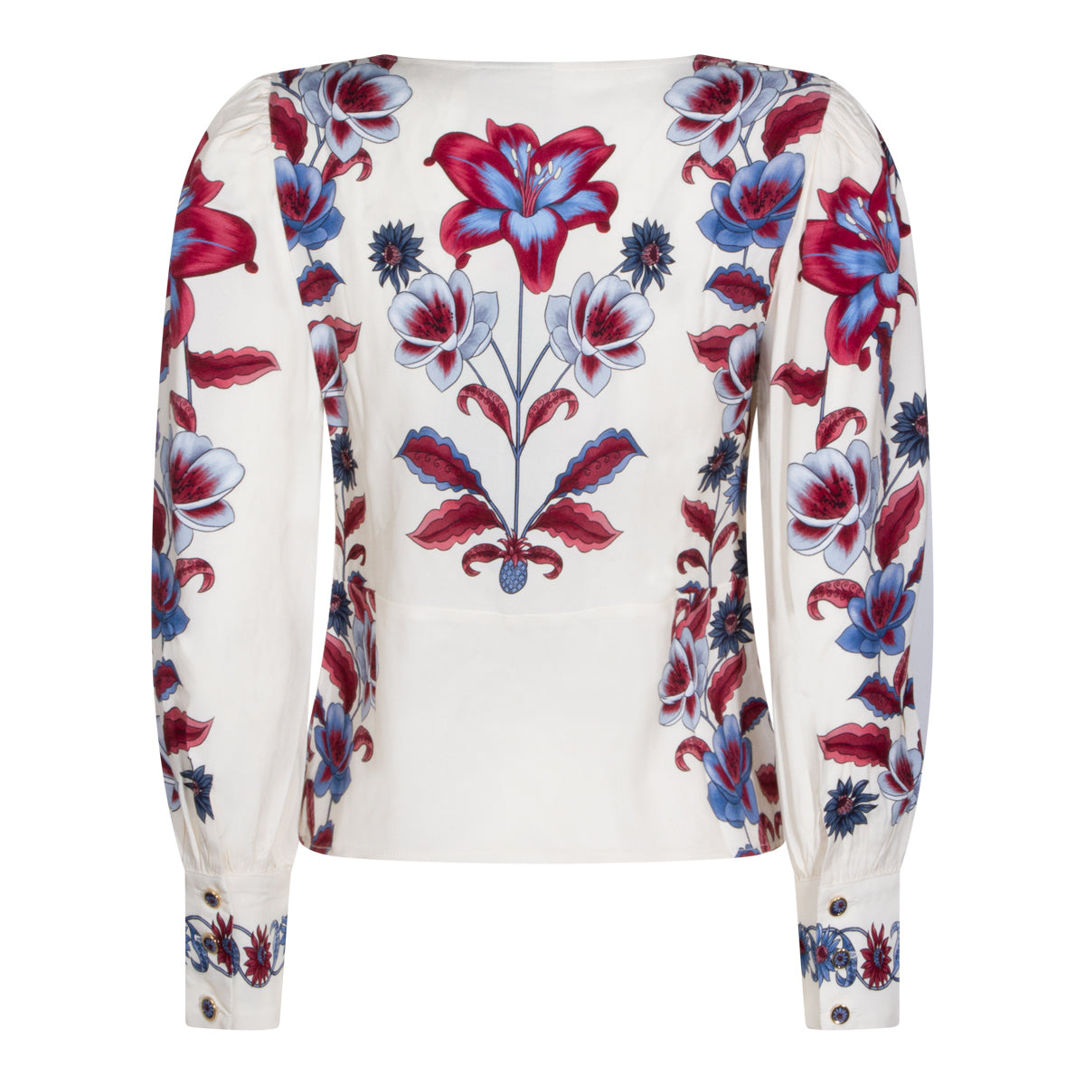 WHITE VISCOSE TOP