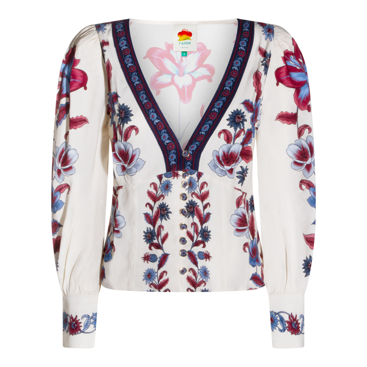 WHITE VISCOSE TOP