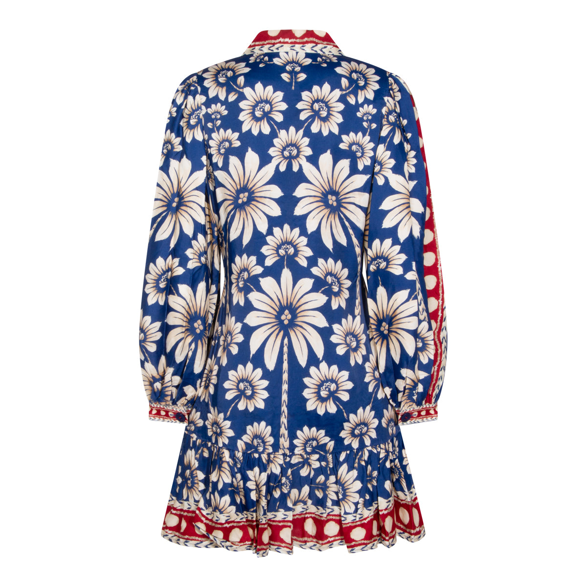 BLUE VISCOSE DRESS