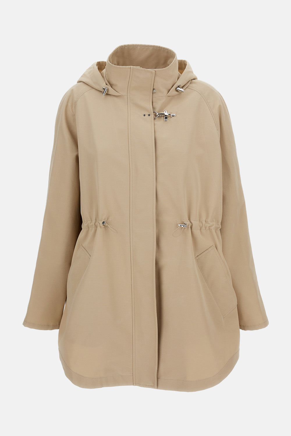 COTTON TECH LONG PARKA