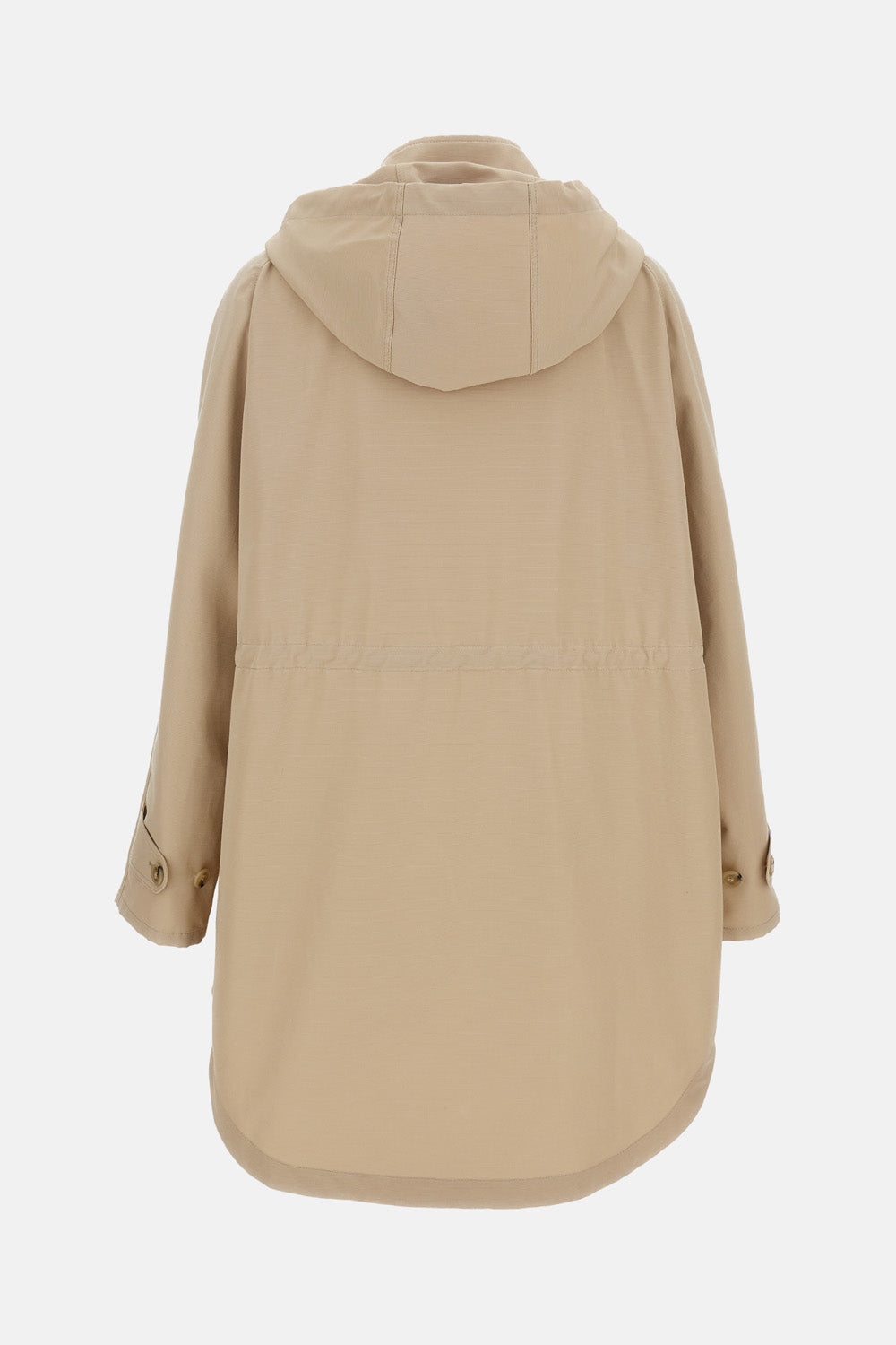 COTTON TECH LONG PARKA