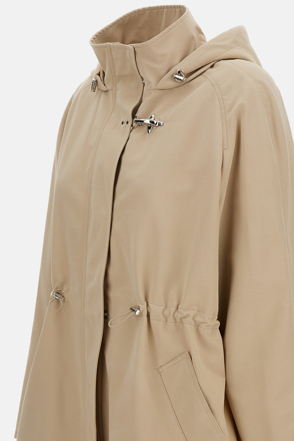 COTTON TECH LONG PARKA