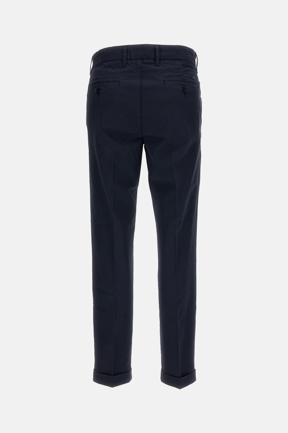 SLIM FIT TROUSERS IN COTTON STRETCH