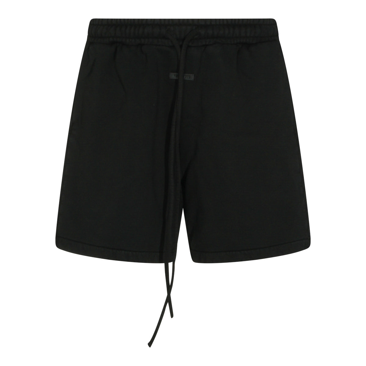 BLACK COTTON SHORTS