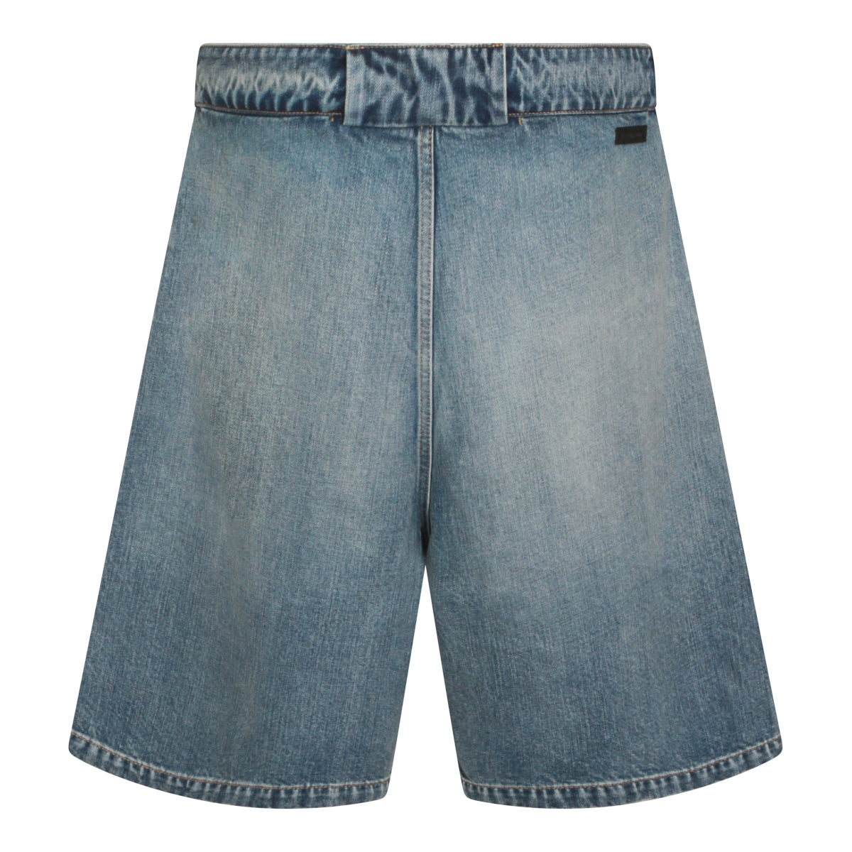MEDIUM INDIGO DENIM SHORT JEANS