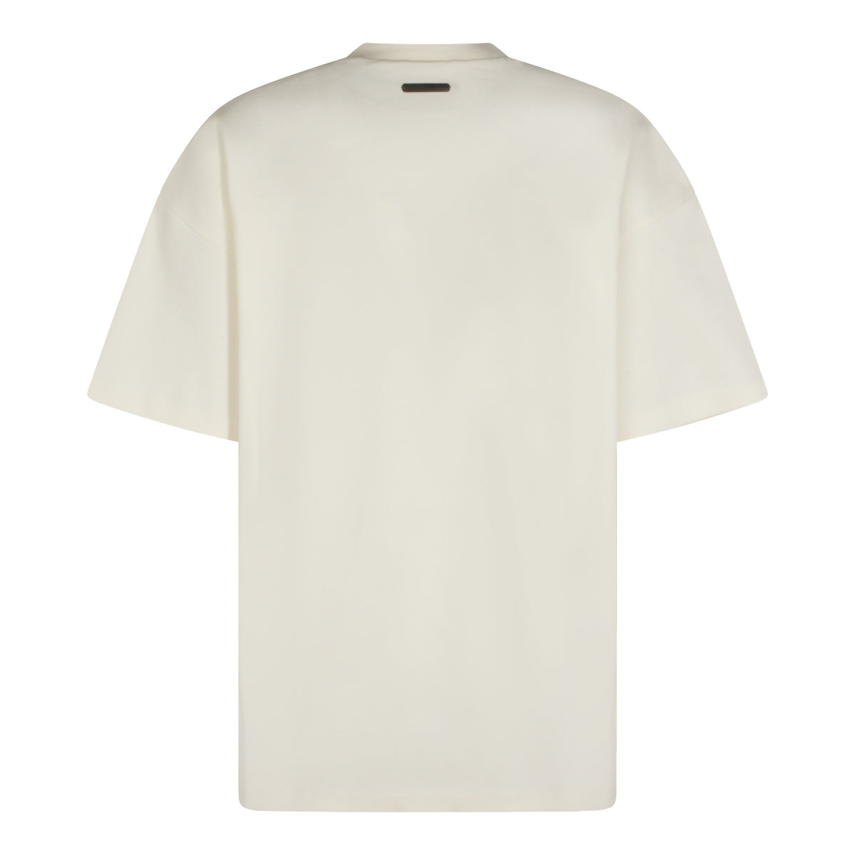 WHITE COTTON T-SHIRT
