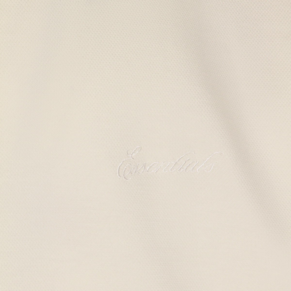 WHITE COTTON T-SHIRT