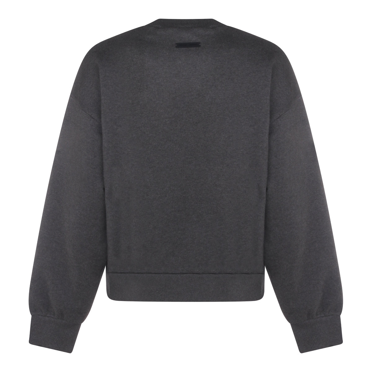 DARK GREY COTTON SWEATSHIRT