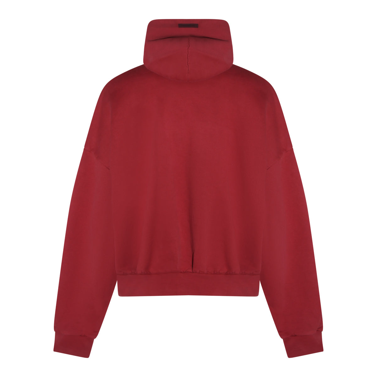 RED COTTON SWEATSHIRT