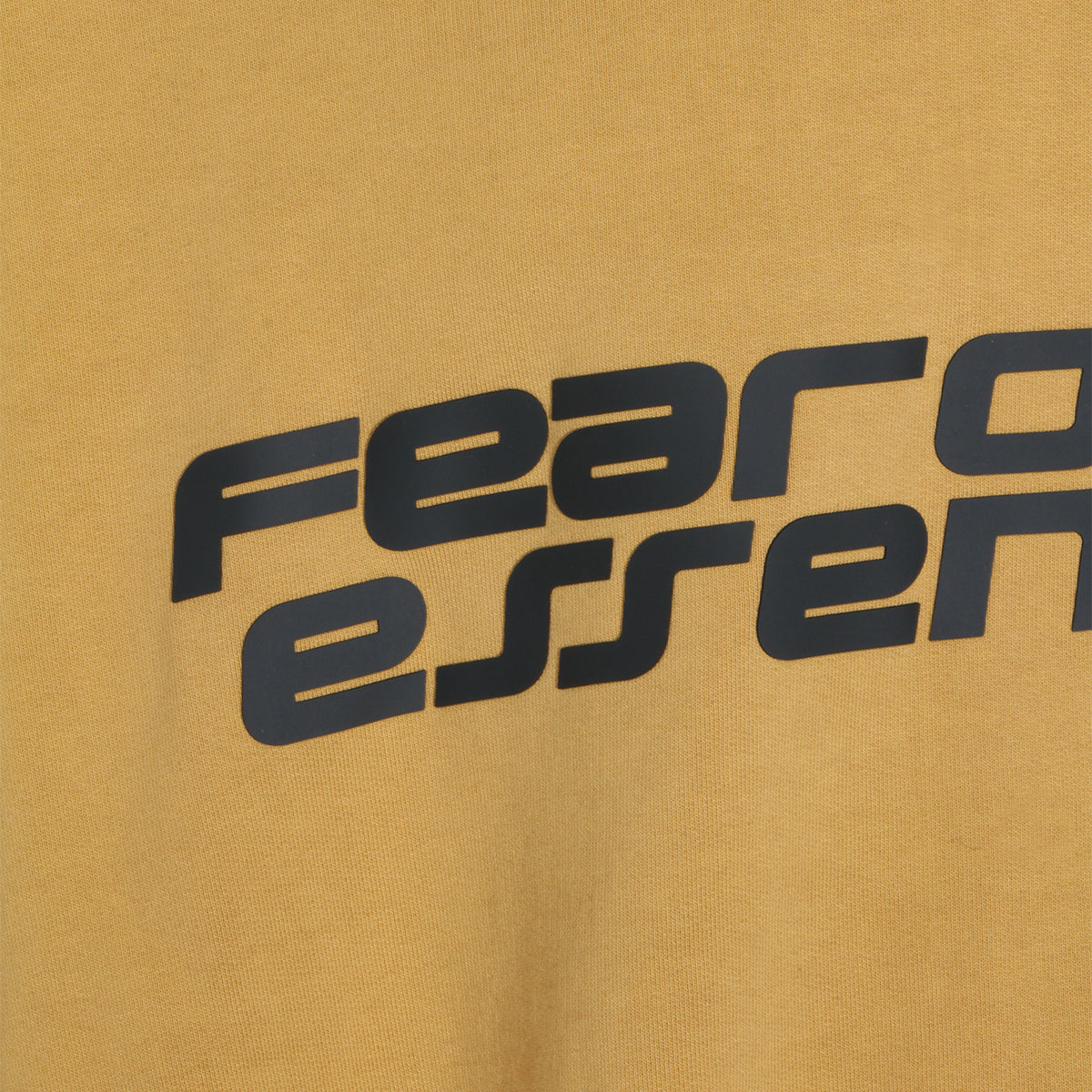 YELLOW COTTON SWEATSHIRT