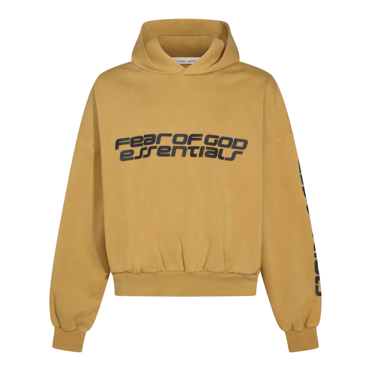 YELLOW COTTON SWEATSHIRT