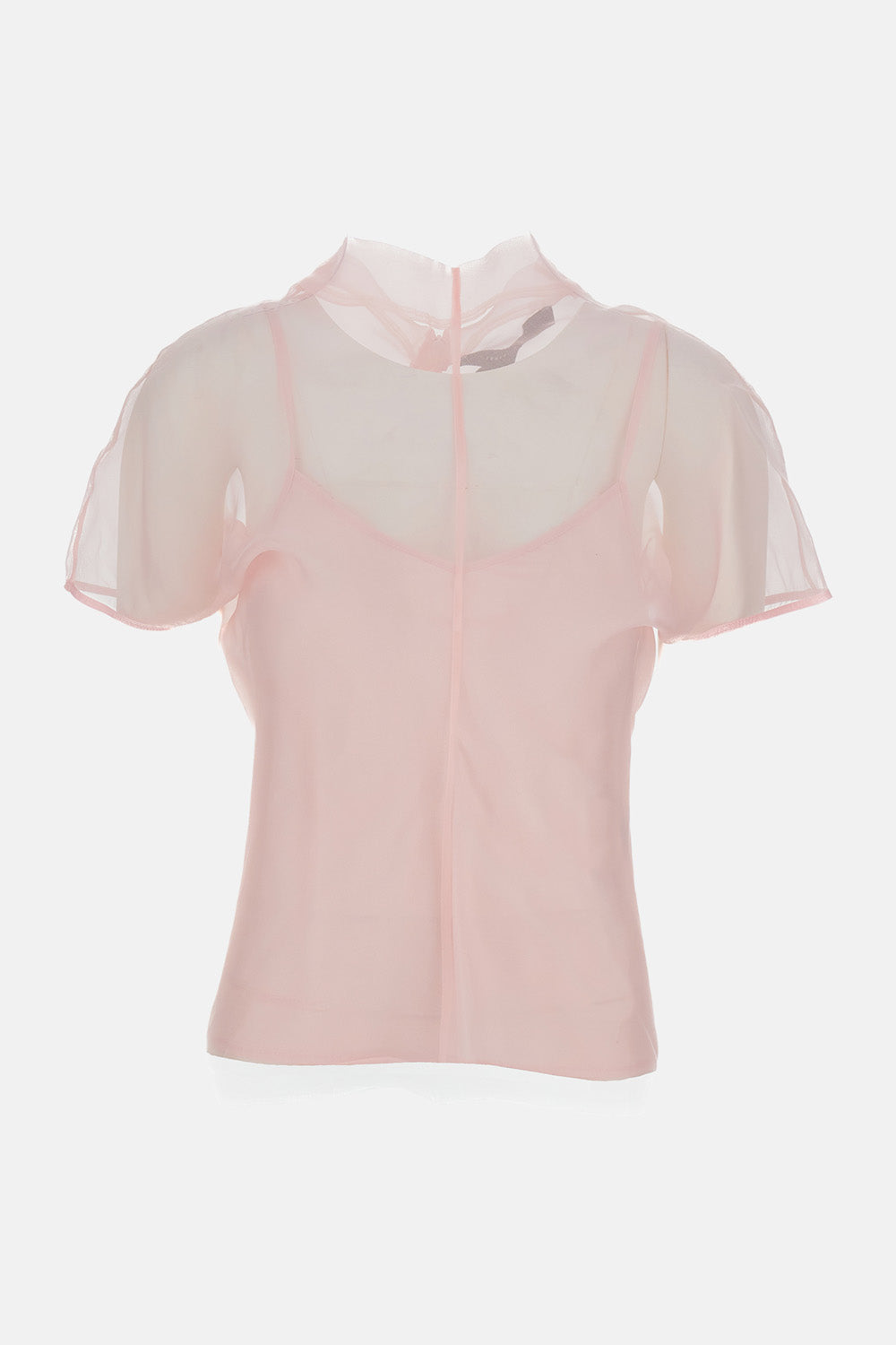 SILK ORGANZA BLOUSE