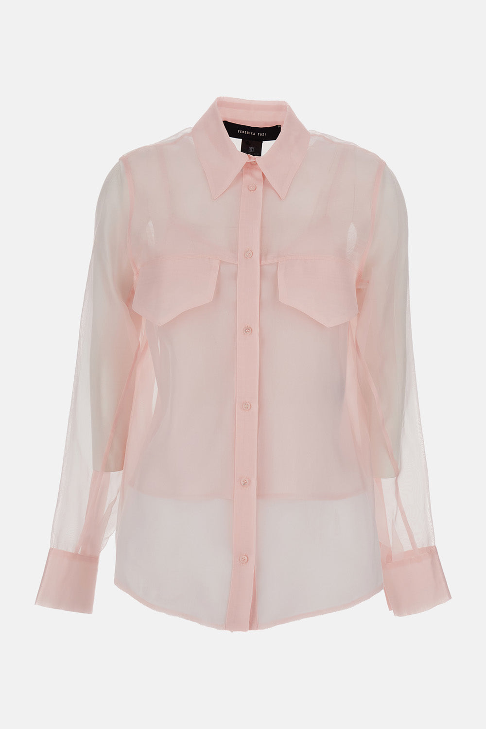 ORGANZA SILK BLOUSE