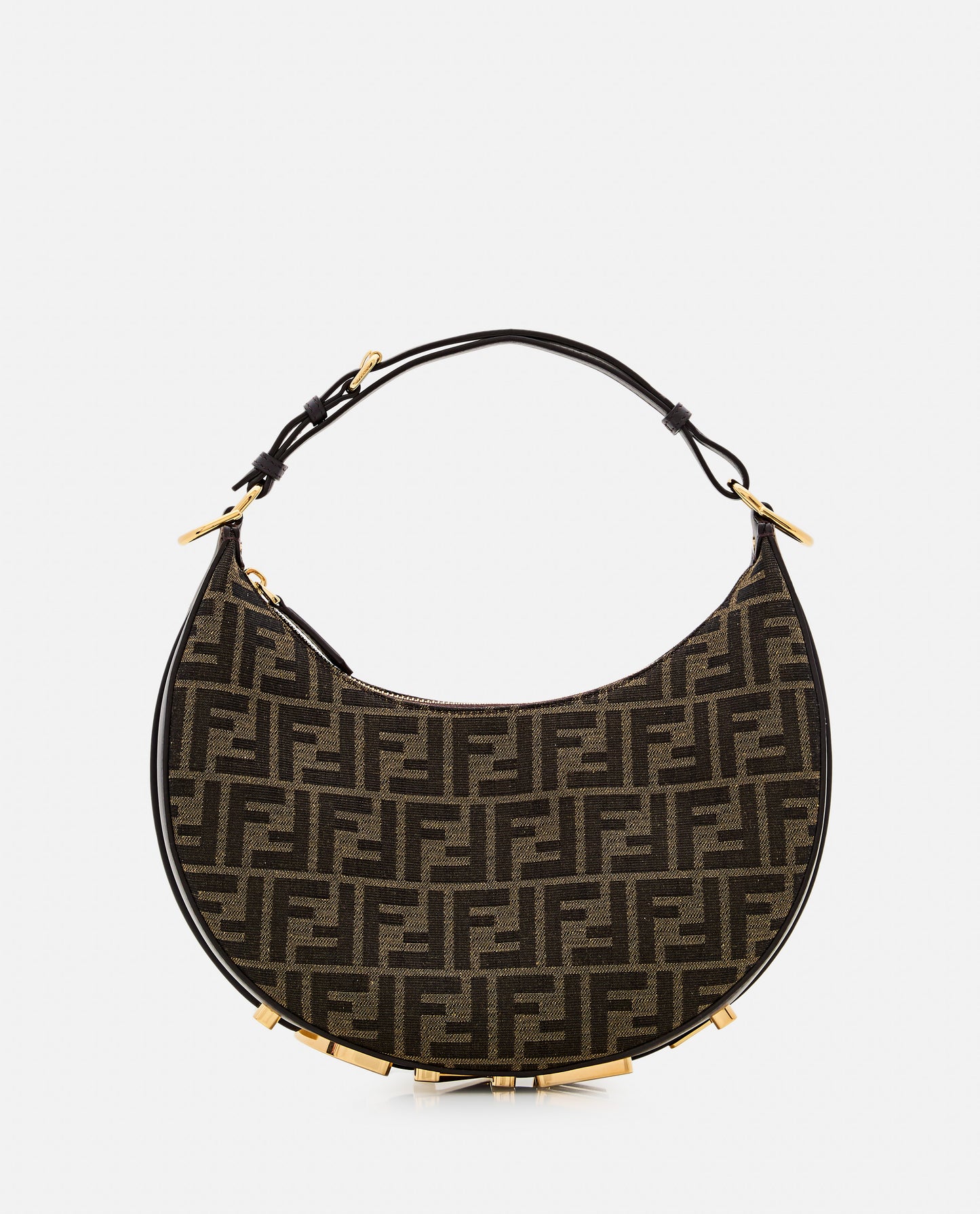 SMALL FENDIGRAPHY JACQUARD FF SHOULDER BAG