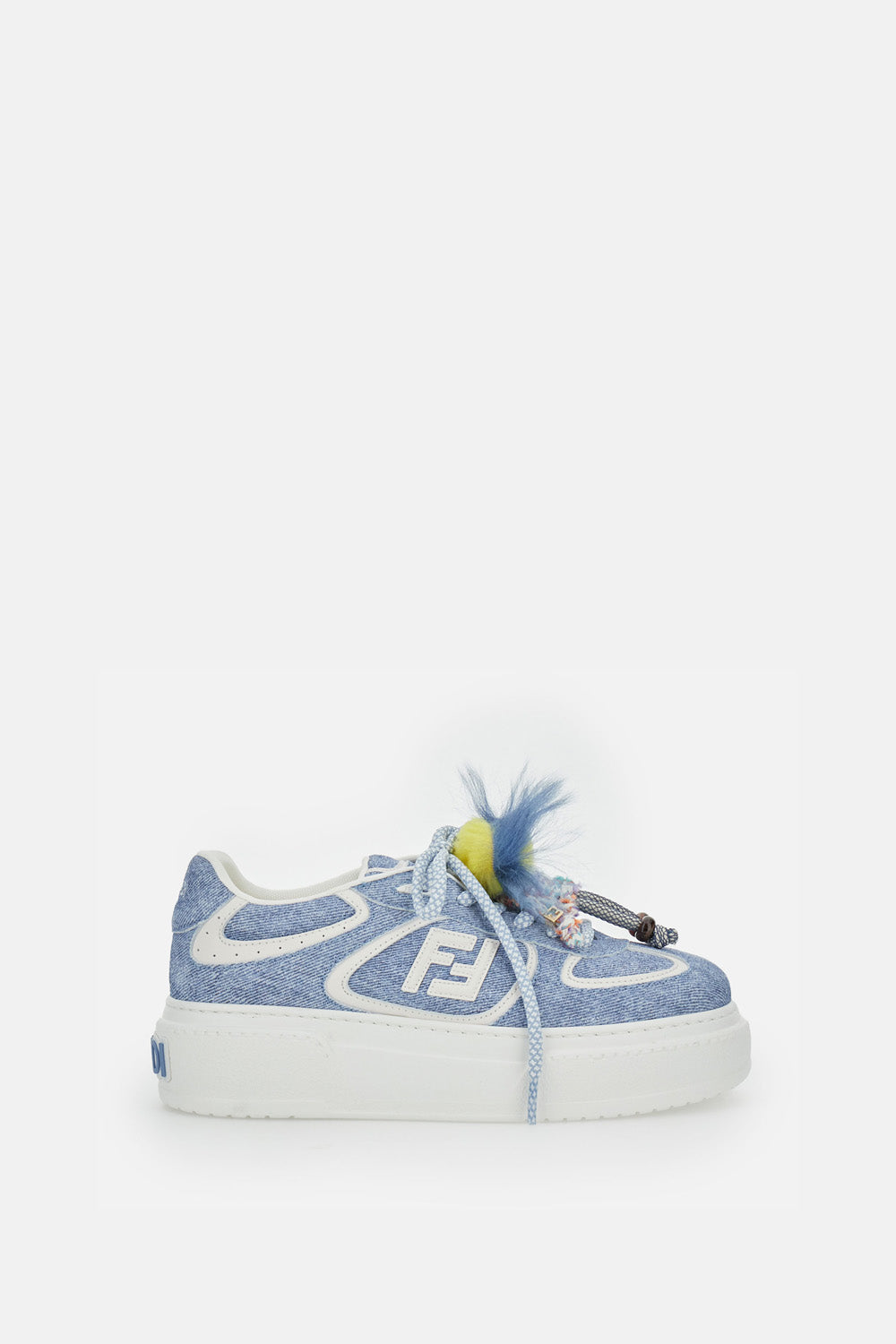 FENDI MATCH DENIM SNEAKERS