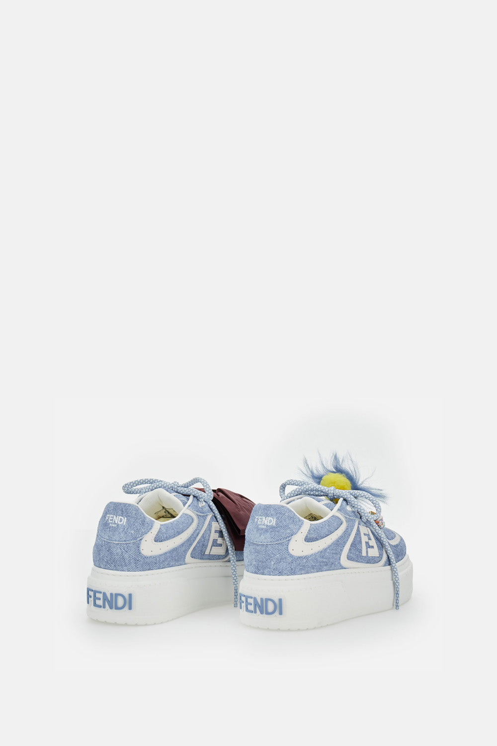 FENDI MATCH DENIM SNEAKERS