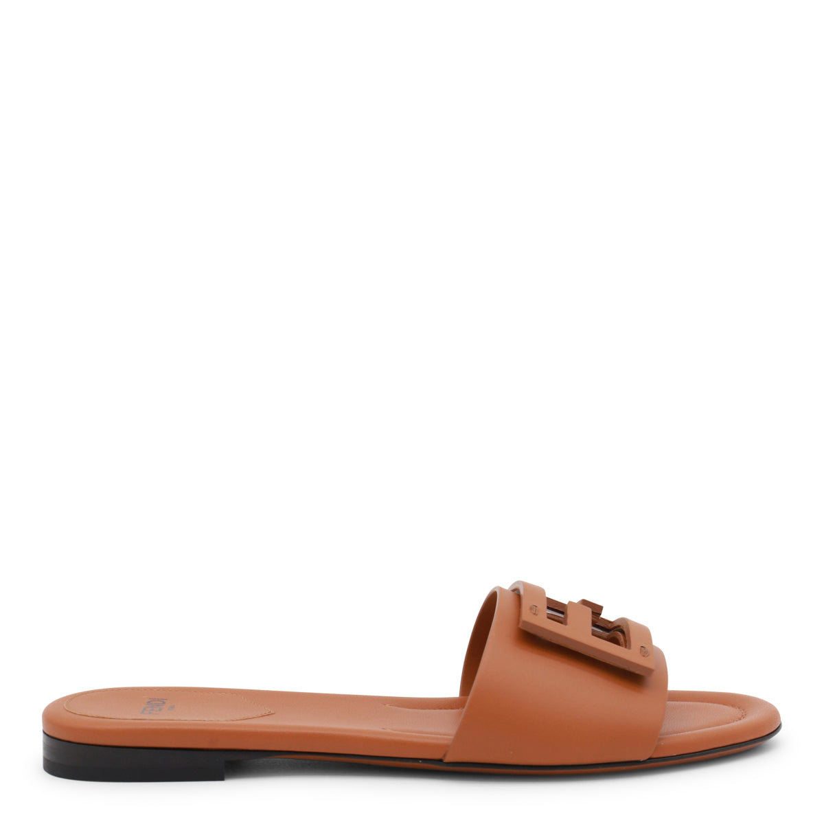 BROWN LEATHER FLATS
