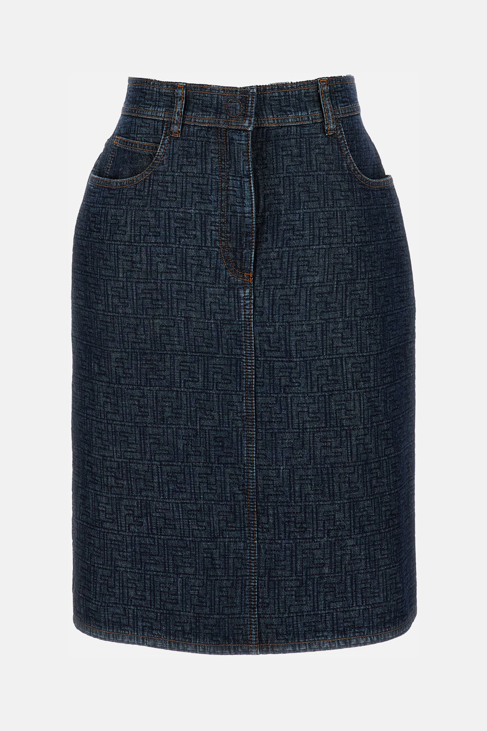 FF PADDED DENIM SKIRT