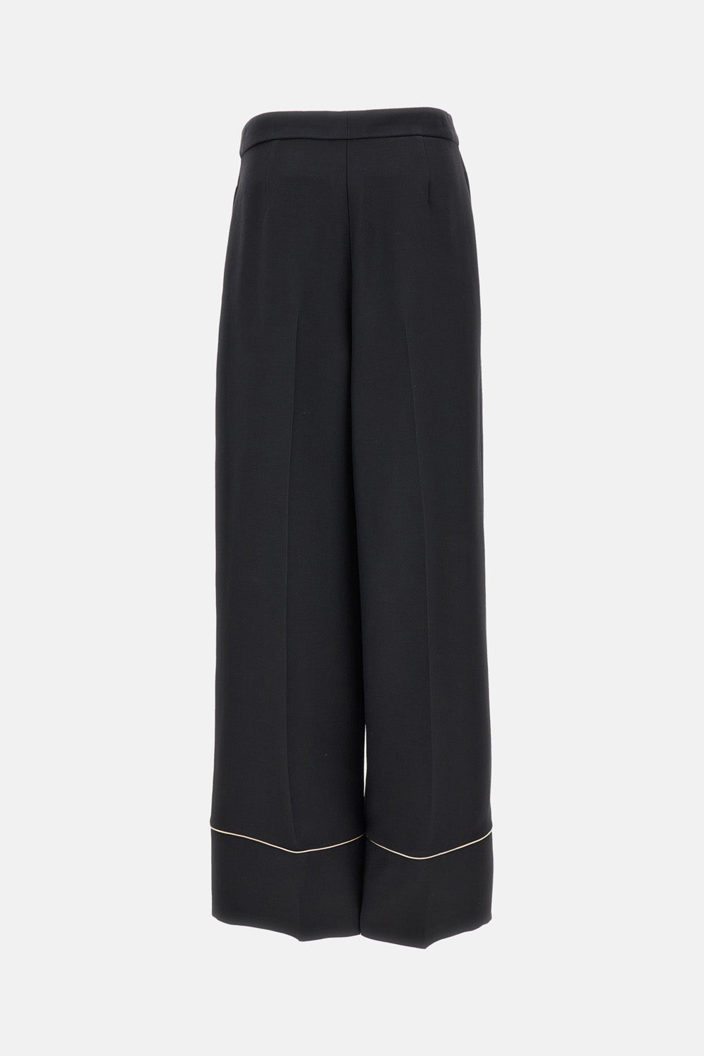 WOOL SILK TROUSERS