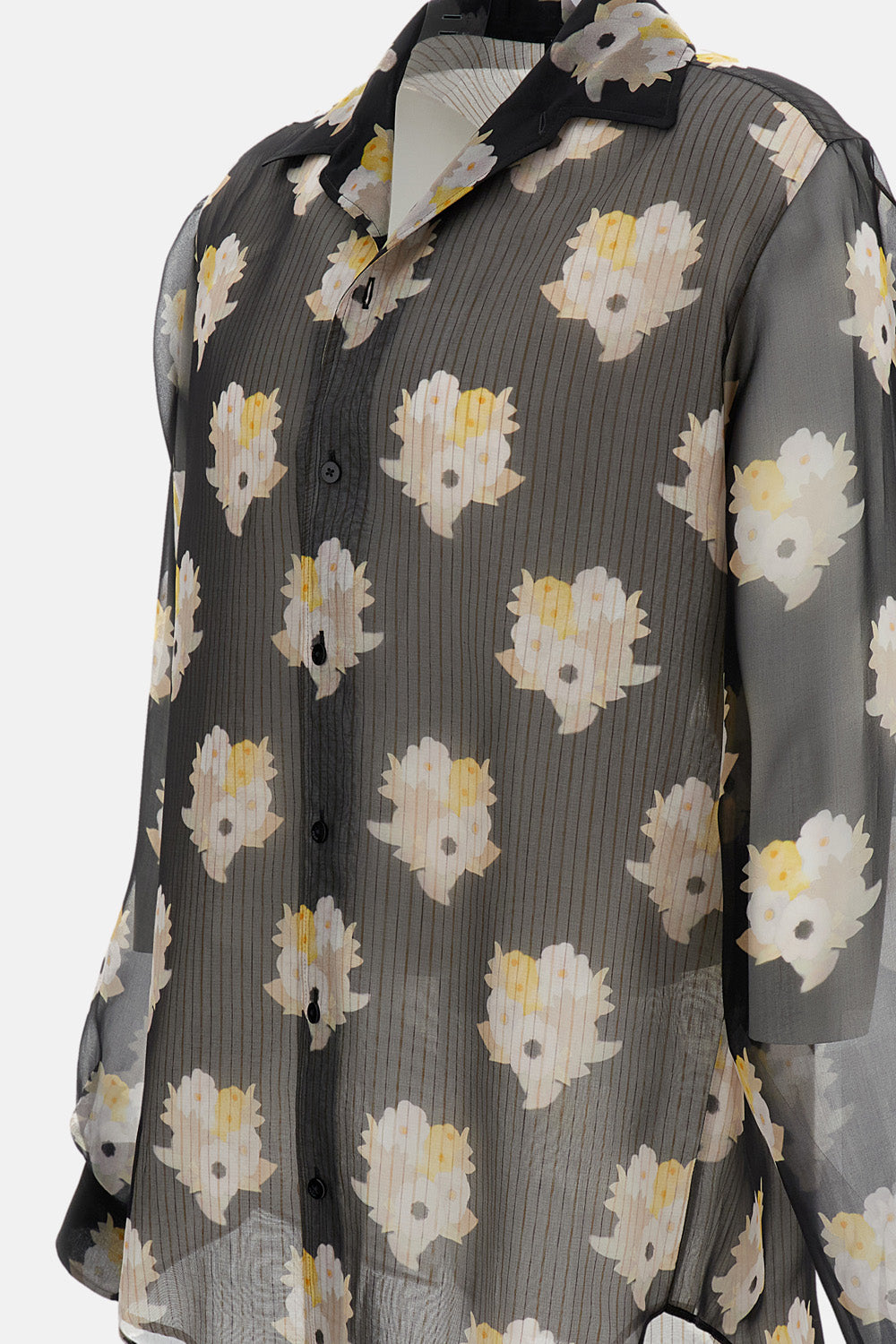 DOUBLE-LAYER PATTERNED SHIRT