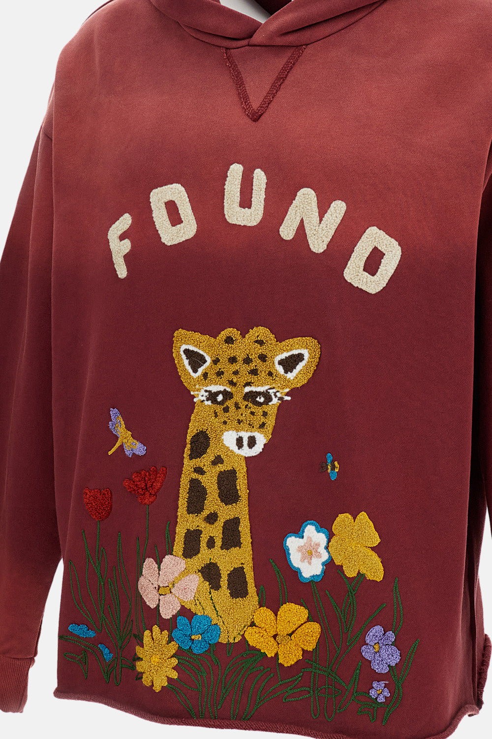 EMBROIDERED WILDLIFE HOODIE