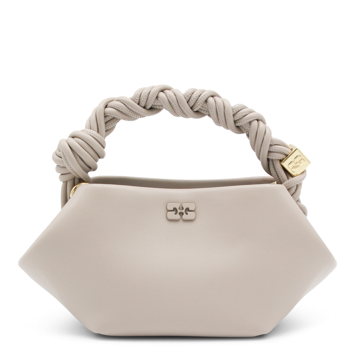 BEIGE TOP HANDLE BAG