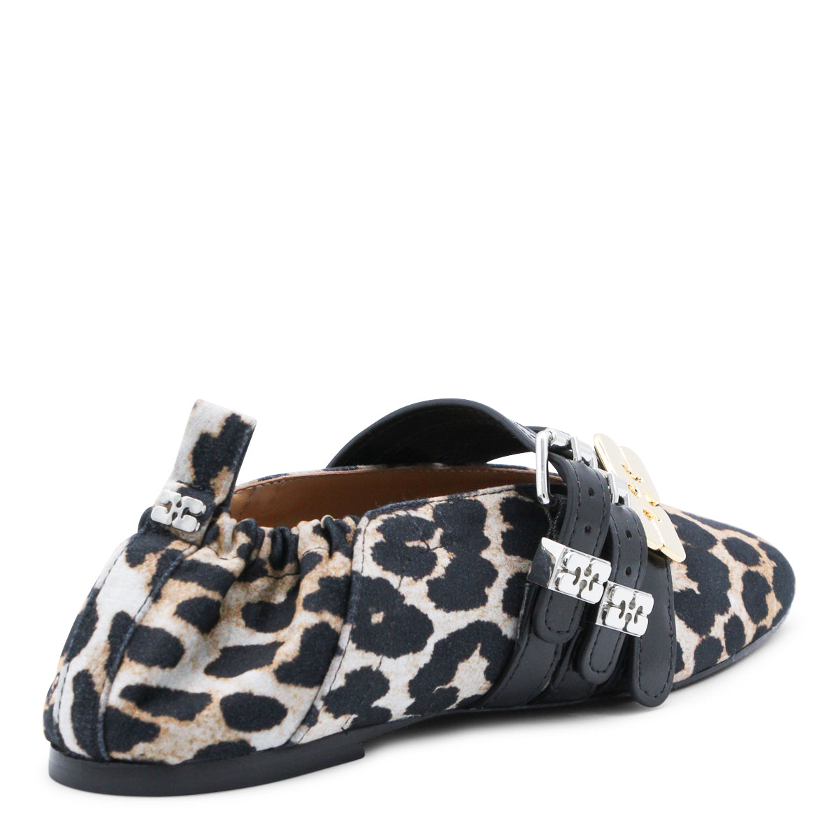 LEOPARD COTTON FLATS