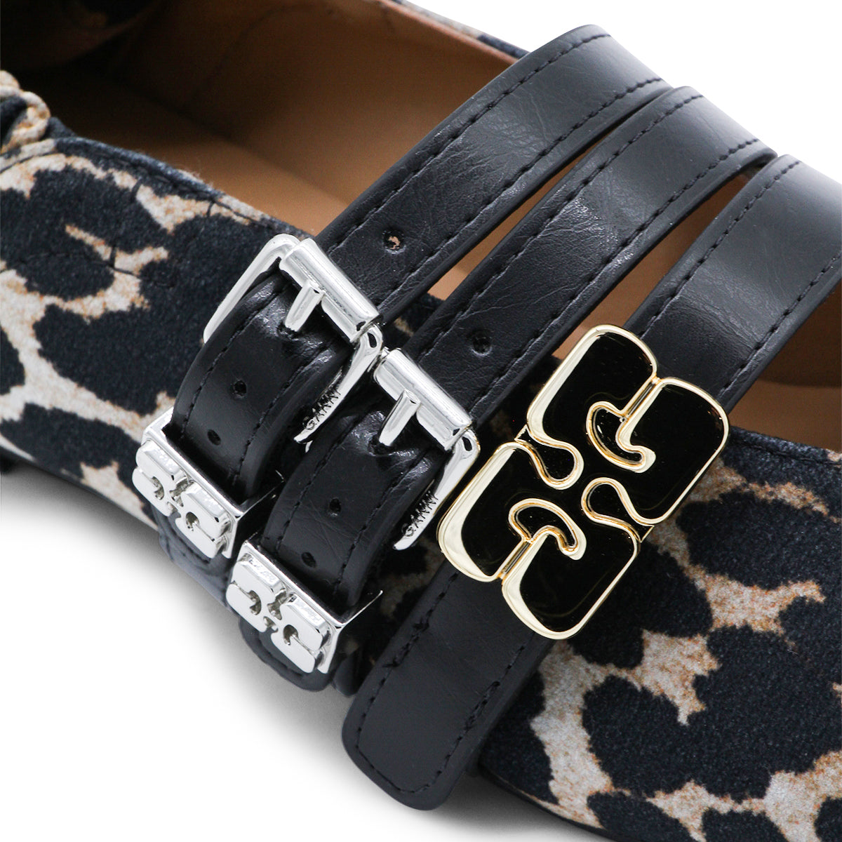 LEOPARD COTTON FLATS