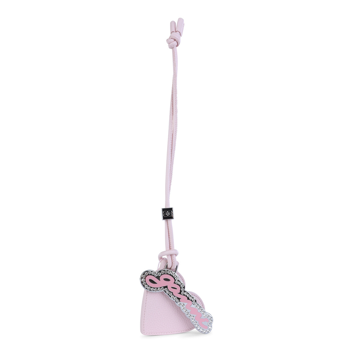 PINK LEATHER KEYRING
