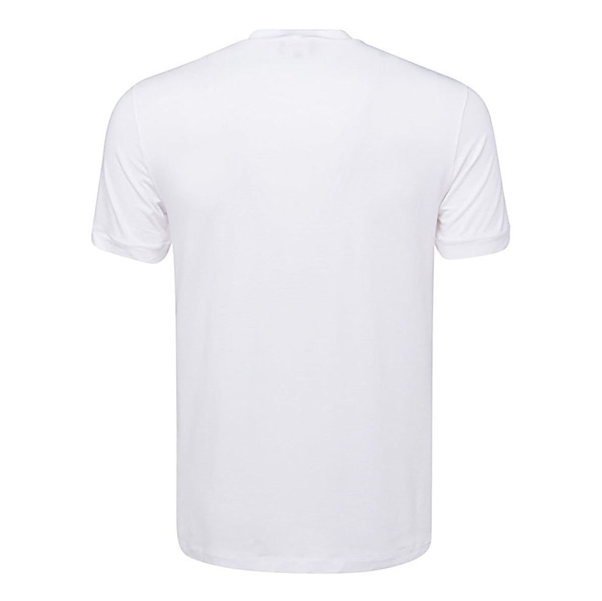 WHITE VISCOSE BLEND T-SHIRT