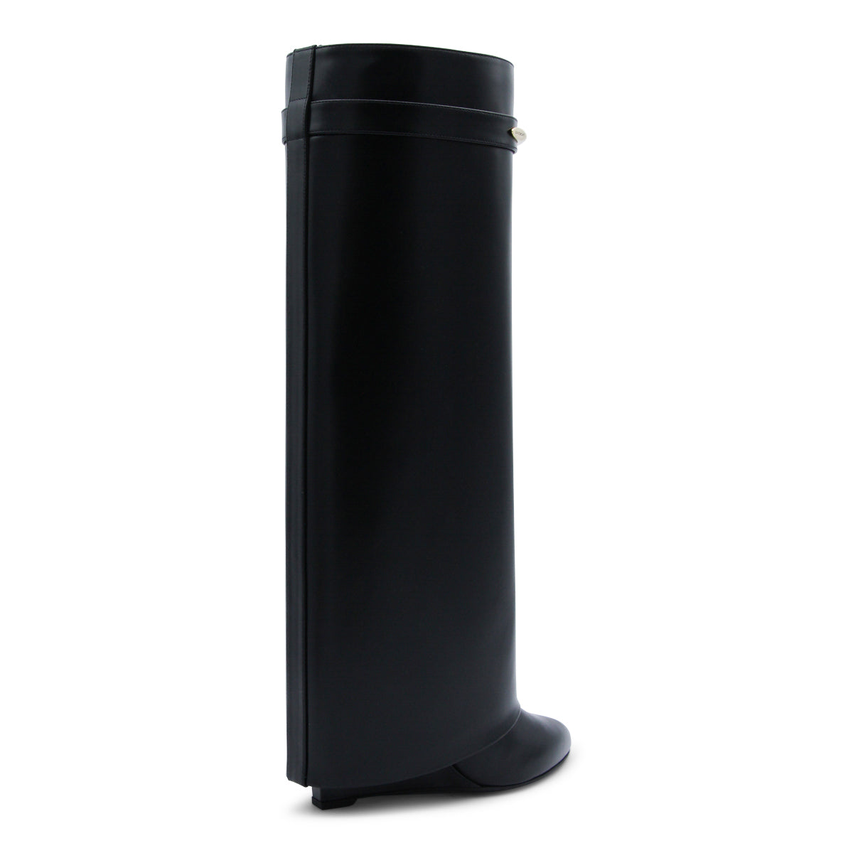 BLACK LEATHER BOOTS