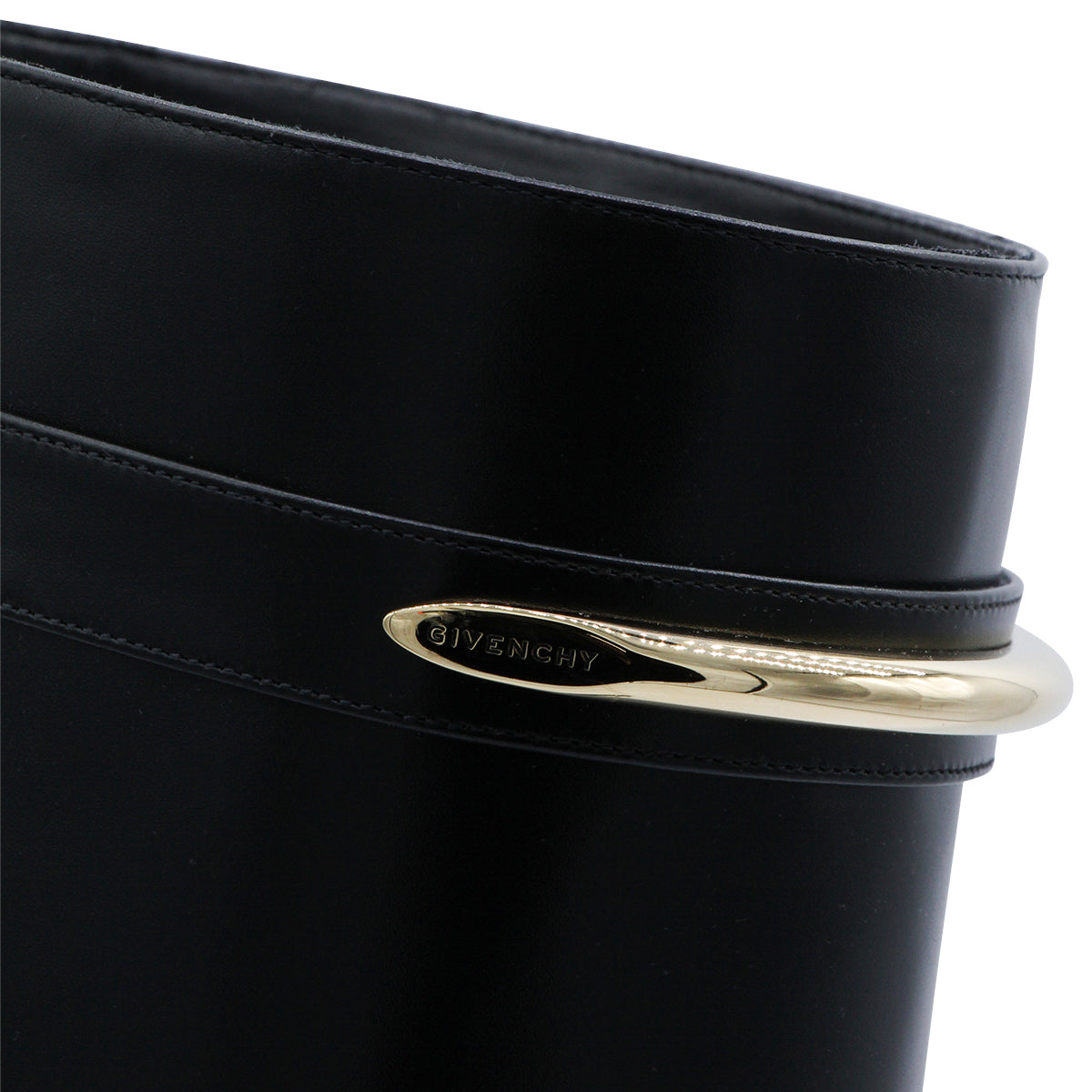 BLACK LEATHER BOOTS