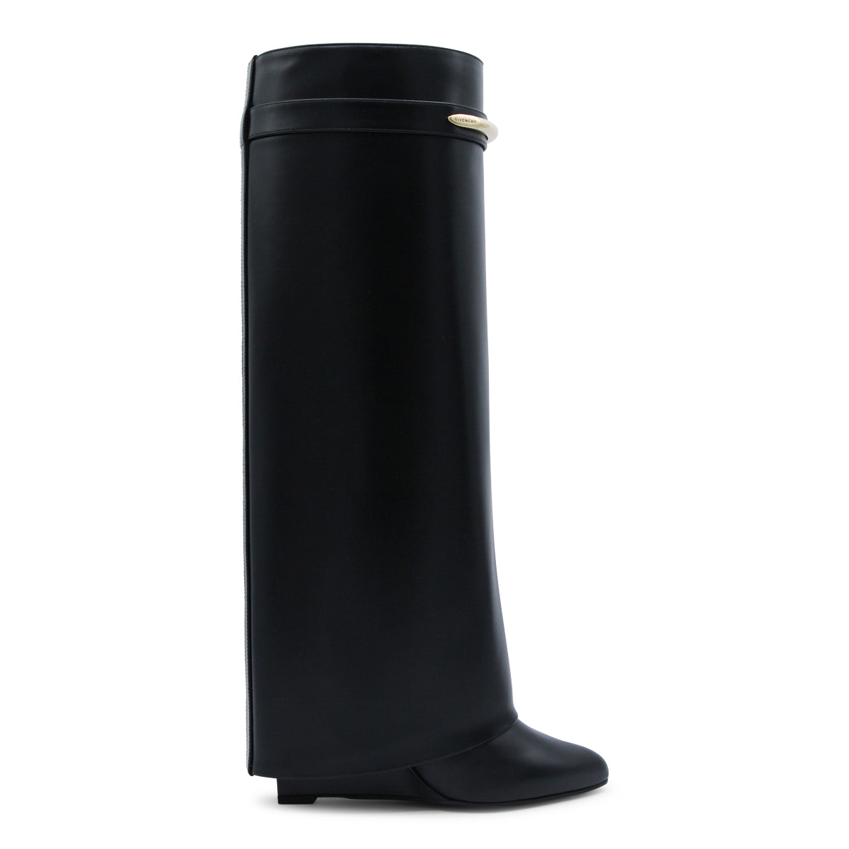 BLACK LEATHER BOOTS