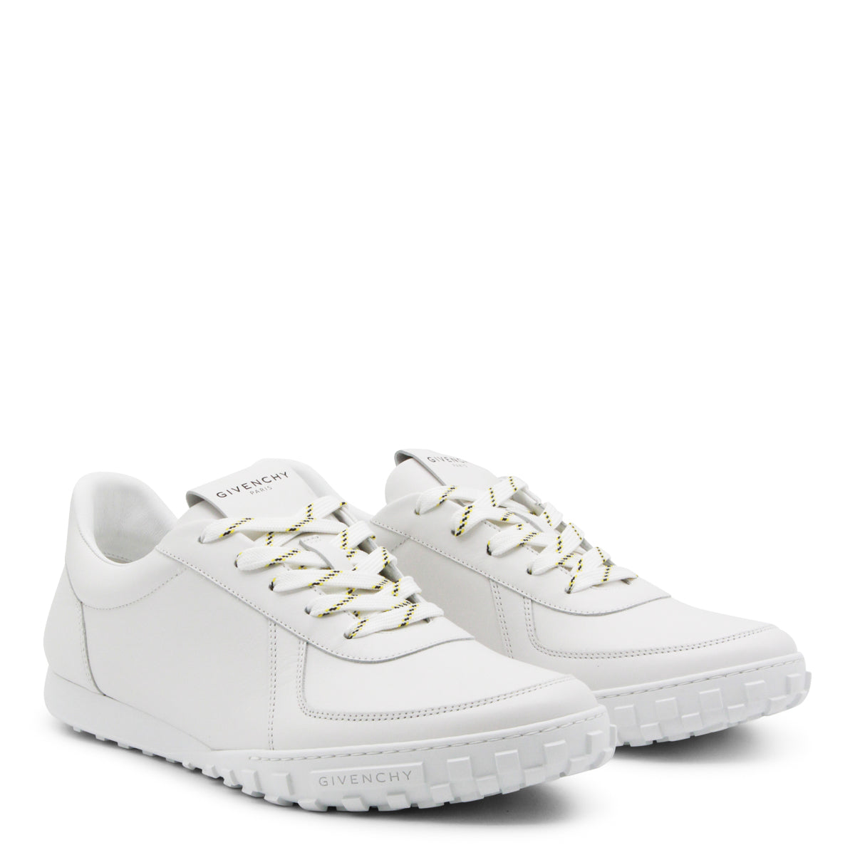 WHITE LEATHER SNEAKERS