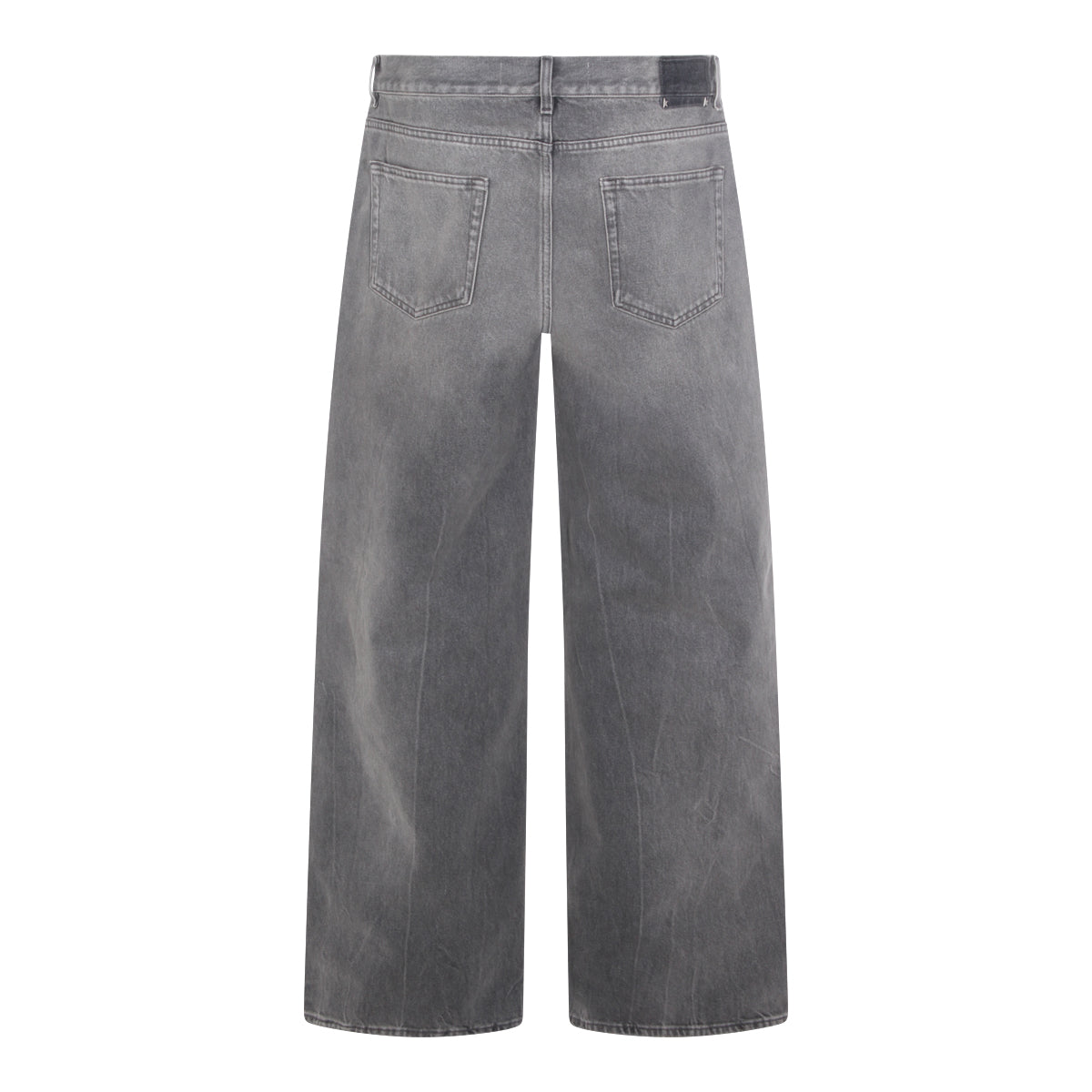 GREY COTTON DENIM JEANS