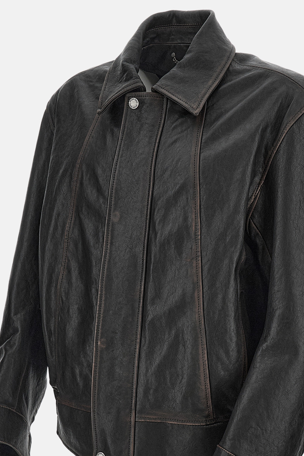 BOMBER JACKET NAPPA LEATHER