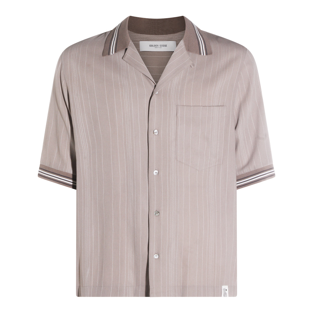 ROASTED CASHEW VIRGIN WOOL SHIRT