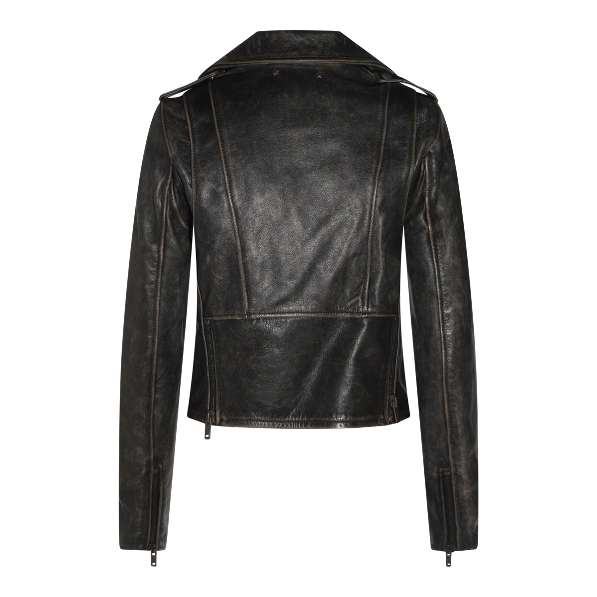 BLACK LEATHER JACKET