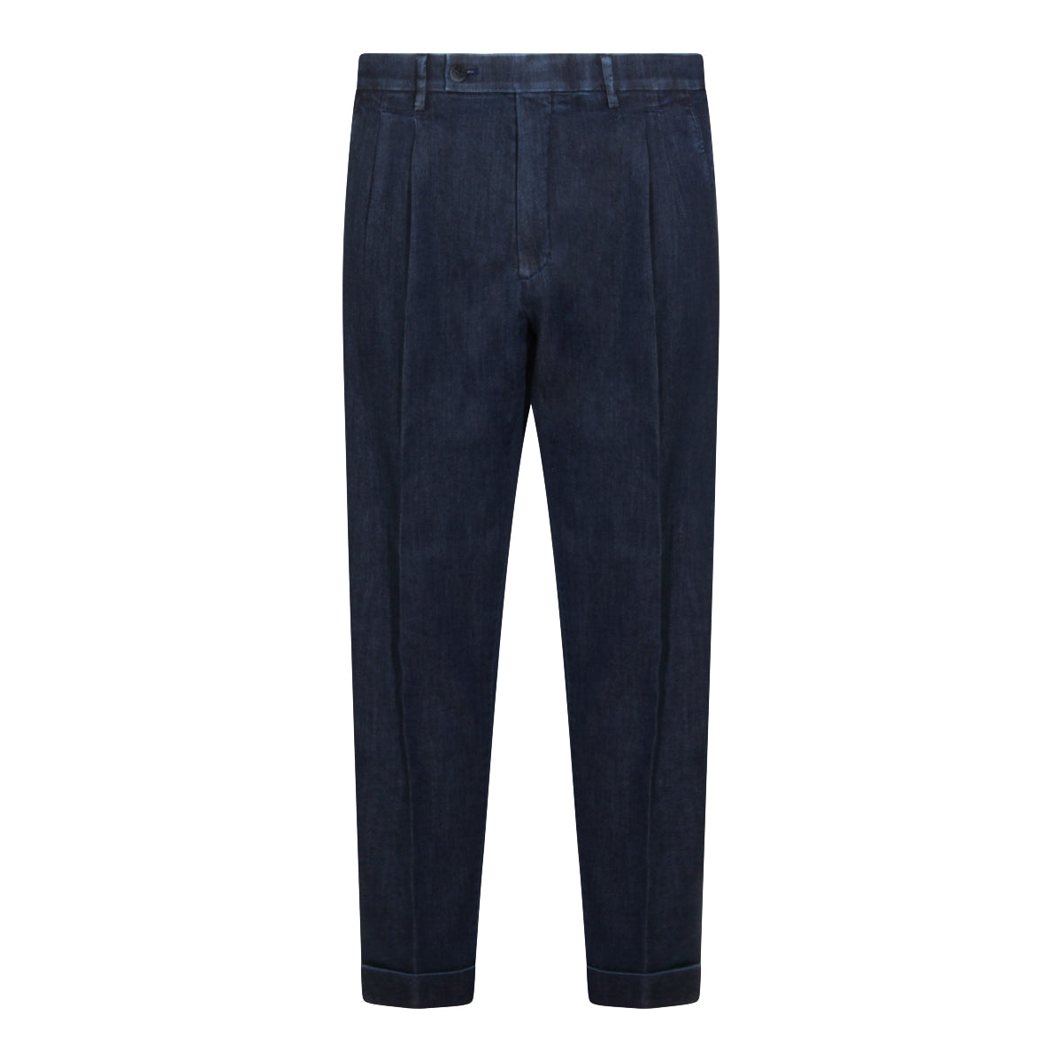BLUE COTTON PANTS