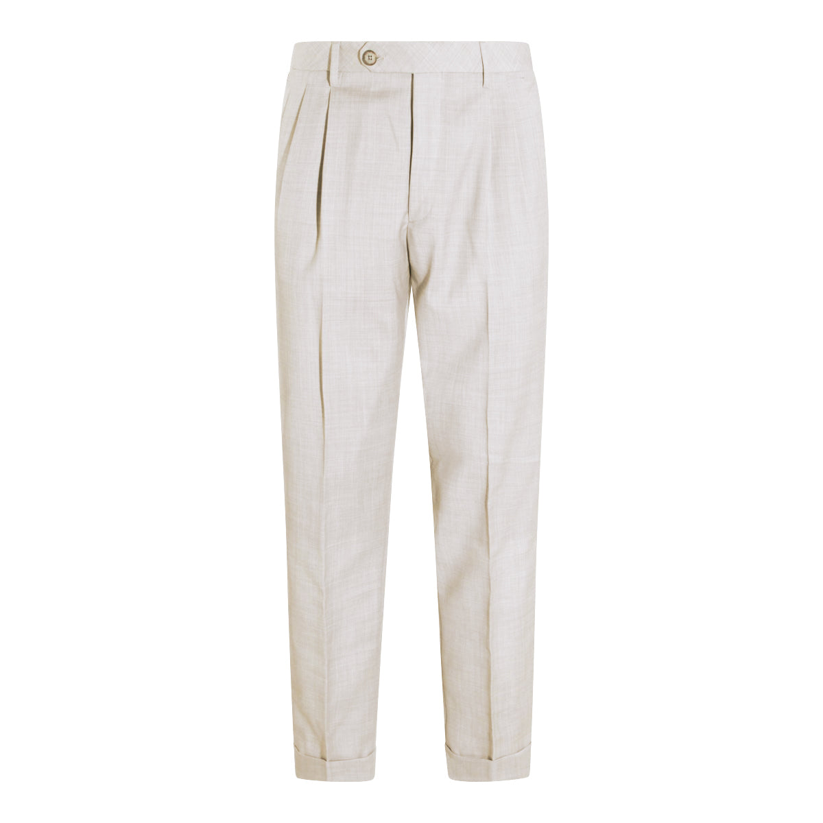 WHITE COTTON PANTS
