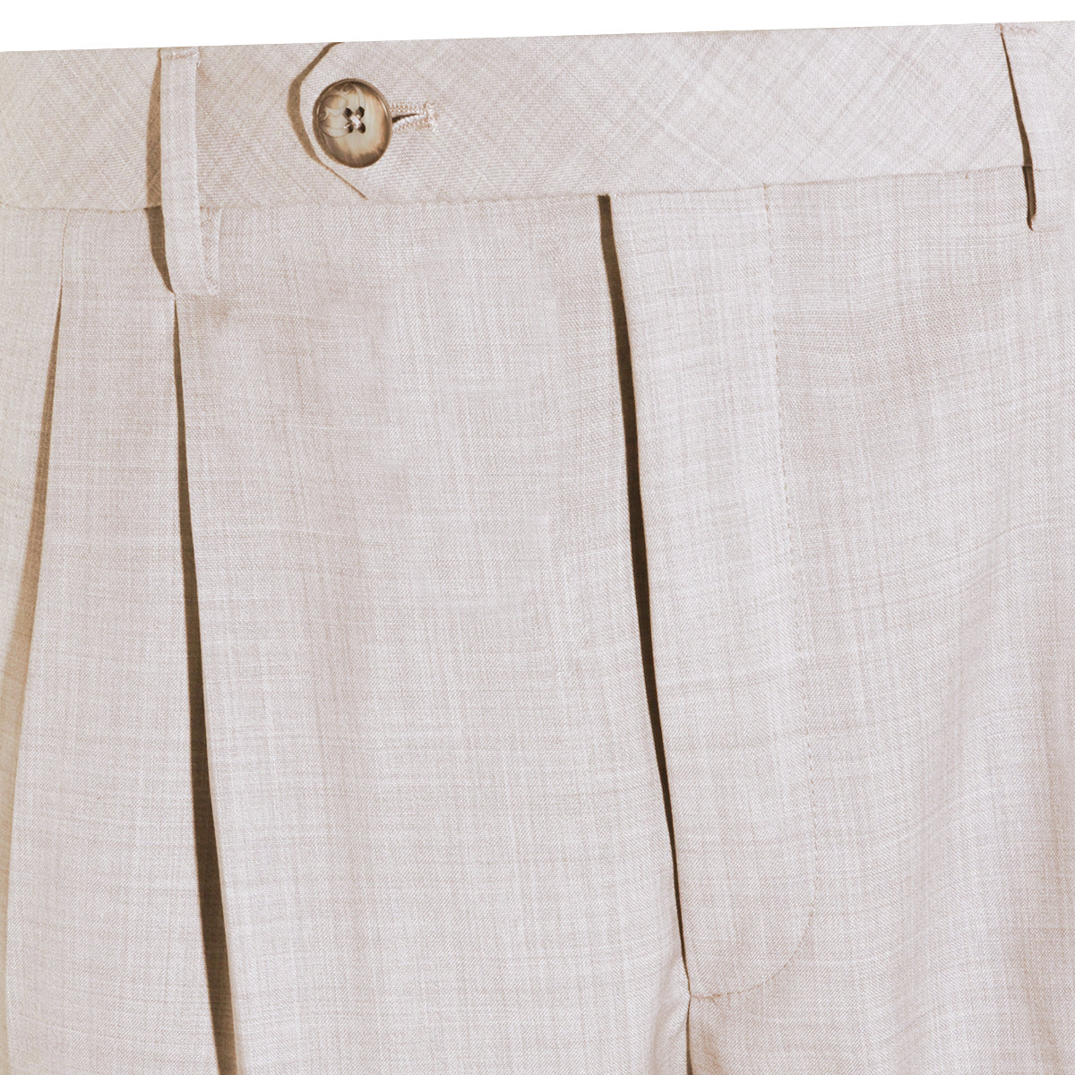 WHITE COTTON PANTS