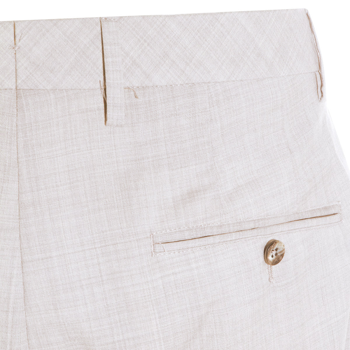 WHITE COTTON PANTS