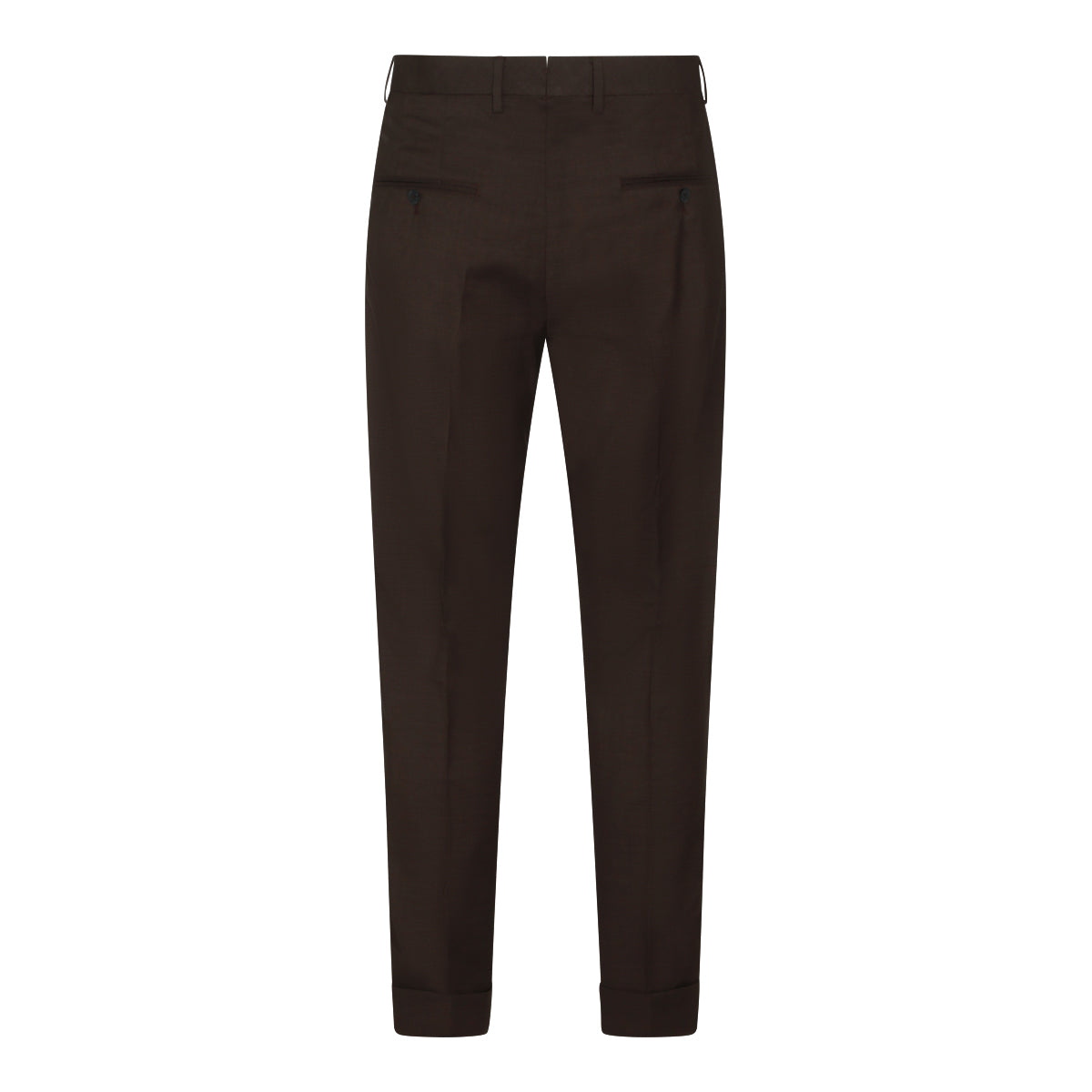 BROWN COTTON PANTS