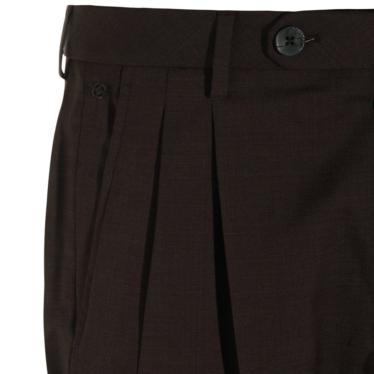 BROWN COTTON PANTS